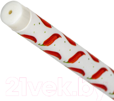 Изображение товара Ручка шариковая Brauberg Soft Touch Stick Chili Pepper / 143708 (синий)