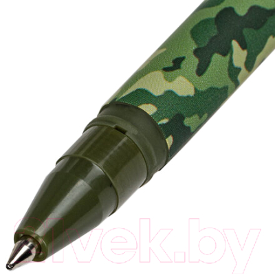 Изображение товара Ручка шариковая Brauberg Soft Touch Stick Khaki / 143703 (синий)