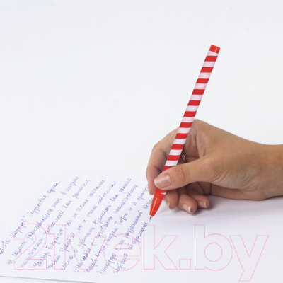 Изображение товара Ручка шариковая Brauberg Soft Touch Stick Twist / 143702 (синий)