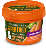 

Крем для лица Fito Косметик, Fito Superfood Морковь & олива Омолаживающий