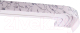 Карниз для штор LEGRAND Галант Элегия 7см с поворотами 3.6м / 58065826 (белый) - 