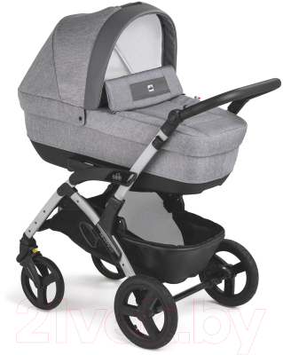 Детская универсальная коляска Cam Tris Smart 3 в 1 / ART897025-T910 (серый меланж)
