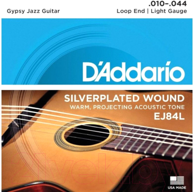 Струны для акустической гитары D'Addario EJ84L 10-44