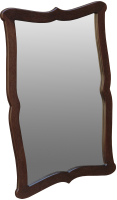 Зеркало Мебелик Берже 23 (темно-коричневый) - 