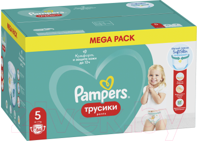 Подгузники-трусики детские Pampers Pants 5 Junior (84шт)