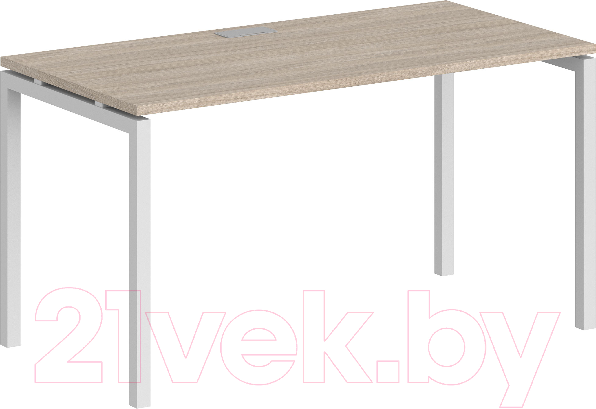 Письменный стол Norden 120x70x75 / SG.204.OL.44.WH (белый/дуб светлый)