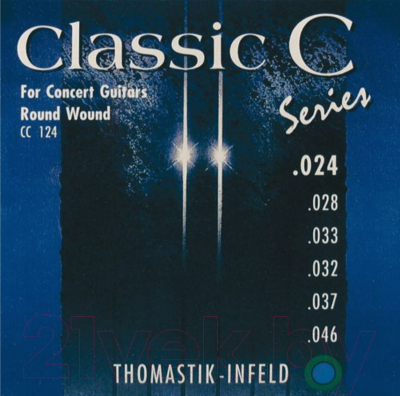 Струны для классической гитары Thomastik CC124 24-46