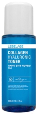 Тонер для лица Lebelage Collagen Hyaluronic с гиалуроновой кислотой и коллагеном (300мл)