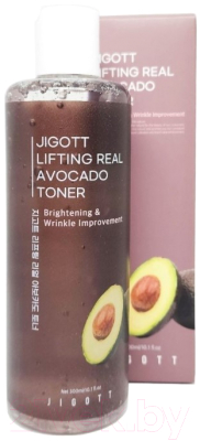 Тонер для лица Jigott Lifting Real Avocado Toner (300мл)