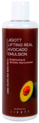 Эмульсия для лица Jigott Lifting Real Avocado Emulsion (300мл)