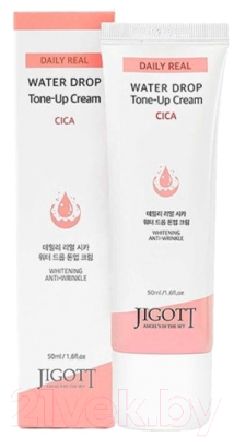 Крем для лица Jigott Daily Real Cica Water Drop Tone Up Cream (50мл)