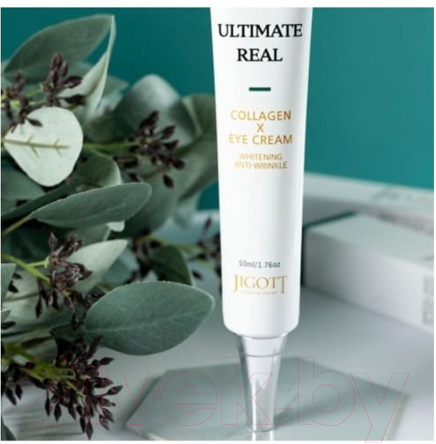 Крем для век Jigott Ultimate Real Collagen Eye Cream (50мл) — фото 3