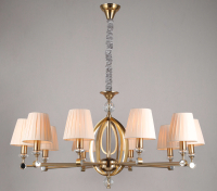 

Люстра Newrgy, Lighting Veneto Luce 8901/10LT BRASS