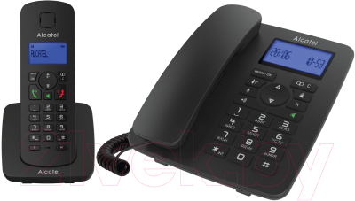 Изображение товара Беспроводной телефон Alcatel M350 Combo (черный)