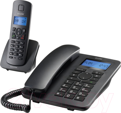 Изображение товара Беспроводной телефон Alcatel M350 Combo (черный)