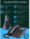 Миниатюра изображения товара Беспроводной телефон Alcatel M350 Combo (черный)