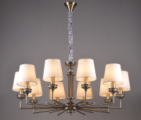 

Люстра Newrgy, Lighting Veneto Luce 8906/10BR BRONZE