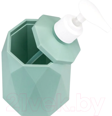 Изображение товара Дозатор для жидкого мыла Idea Призма М2244 (морская волна)