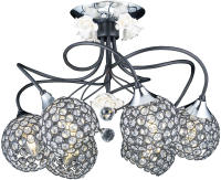 

Люстра Rilon Lighting, Престиж 79215/6 CR+BK+WT