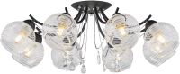 

Люстра Rilon Lighting, Престиж 38692/8 MATT BLACK+CHROME