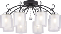 

Люстра Rilon Lighting, Престиж 38793/8 SATIN BLACK+CHROME