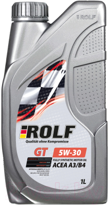 Моторное масло Rolf GT 5W30 A3/B4 / 322734 (1л)