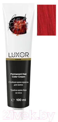 Крем-краска для волос Luxor Professional Стойкая 66 (100мл, корректор красный)