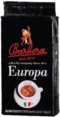 Кофе молотый Barbera Europa (250г)