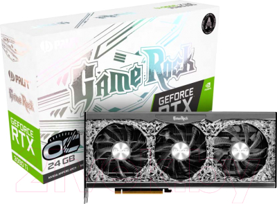 Изображение товара Видеокарта Palit GeForce RTX 3090 Ti GameRock OC 24G (NED309TS19SB-1022G)