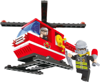 Конструктор Unicon Пожарные Вертолет / 5164173 (105эл) - 