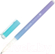 Ручка шариковая Brauberg Soft Touch Grip Gradient Pastel / 143711 (синий) - 