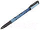 Миниатюра изображения товара Ручка шариковая Brauberg Soft Touch Grip Night City / 143712 (синий)