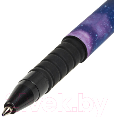 Изображение товара Ручка шариковая Brauberg Soft Touch Grip Space / 143714 (синий)