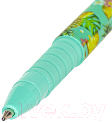 Ручка шариковая Brauberg Soft Touch Grip Pineapple / 143718 (синий)