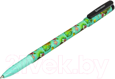 Ручка шариковая Brauberg Soft Touch Grip Pineapple / 143718 (синий)
