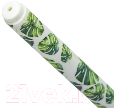 Изображение товара Ручка шариковая Brauberg Soft Touch Grip Tropic / 143719 (синий)