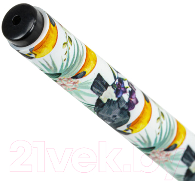 Ручка шариковая Brauberg Soft Touch Grip Toucan / 143720 (синий)