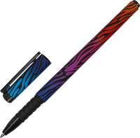 

Ручка шариковая Brauberg, Soft Touch Grip Neon Zebra / 143721