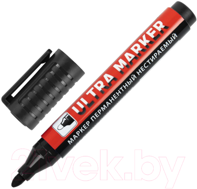 Изображение товара Маркер перманентный Brauberg Ultra Marker / 152204 (черный)