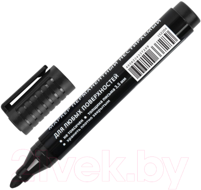 Изображение товара Маркер перманентный Brauberg Ultra Marker / 152204 (черный)