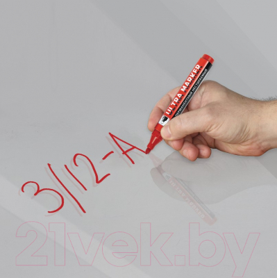 Изображение товара Маркер перманентный Brauberg Ultra Marker / 152205 (красный)