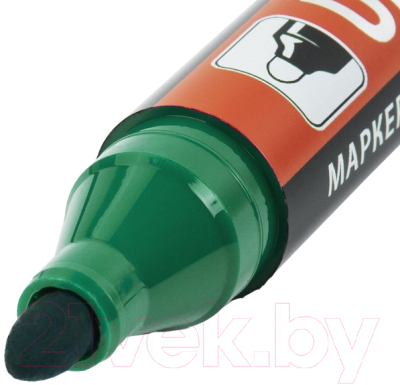 Маркер перманентный Brauberg Ultra Marker / 152207 (зеленый)
