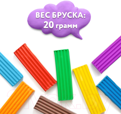 Пластилин Юнландия Веселый шмель / 106434 (36цв)