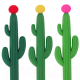 Миниатюра изображения товара Ручка шариковая Юнландия Кактус / 143774 (в ассортименте)