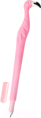 Ручка шариковая Юнландия Фламинго / 143775 (в ассортименте)