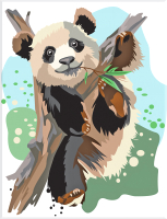 

Картина по номерам Юнландия, Панда / 664160