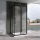 Миниатюра изображения товара Душевой уголок Abber Schwarzer Diamant AG02100BH-S100B