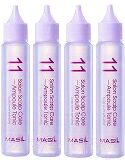 Ампулы для волос Masil 11 Salon Scalp Care Ampoule Tonic (4x30мл)