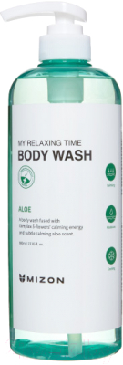 Гель для душа Mizon My Relaxing Time Aloe (800мл)