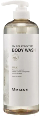 Гель для душа Mizon My Relaxing Time Milk  (800мл)